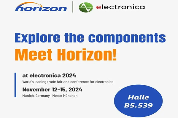 Explore The Components, Meet Horizon At Electronica 2024!